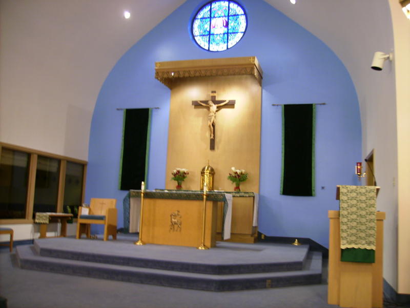 Interior of St. Mary Star of the Sea Catholic Church
